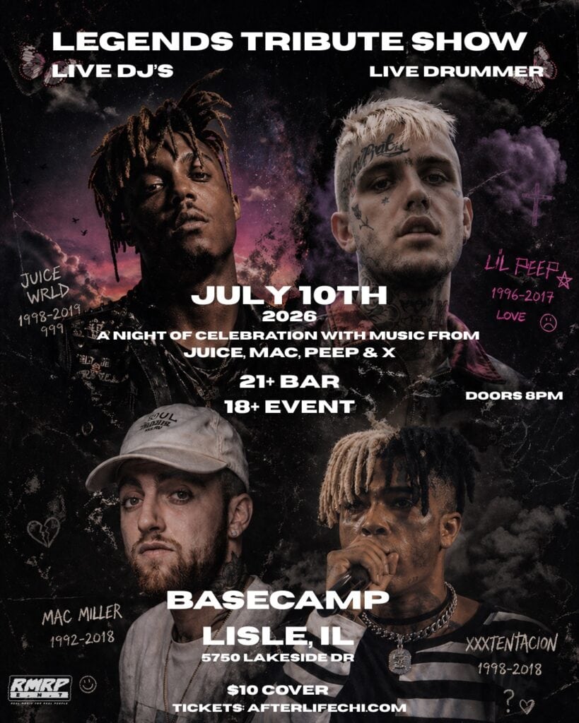 Live DJ and drummer performance in Lisle, IL on July 10th, 2026.