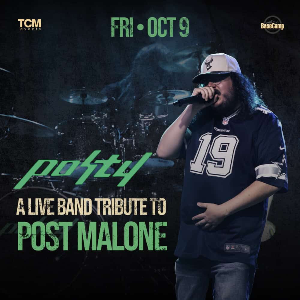 Live band tribute to Post Malone at BaseCamp Pub in Lisle, IL.