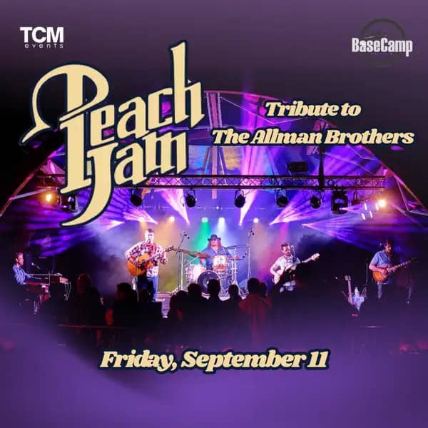 Live Peach Jam tribute band performance at BaseCamp Pub in Lisle, IL.