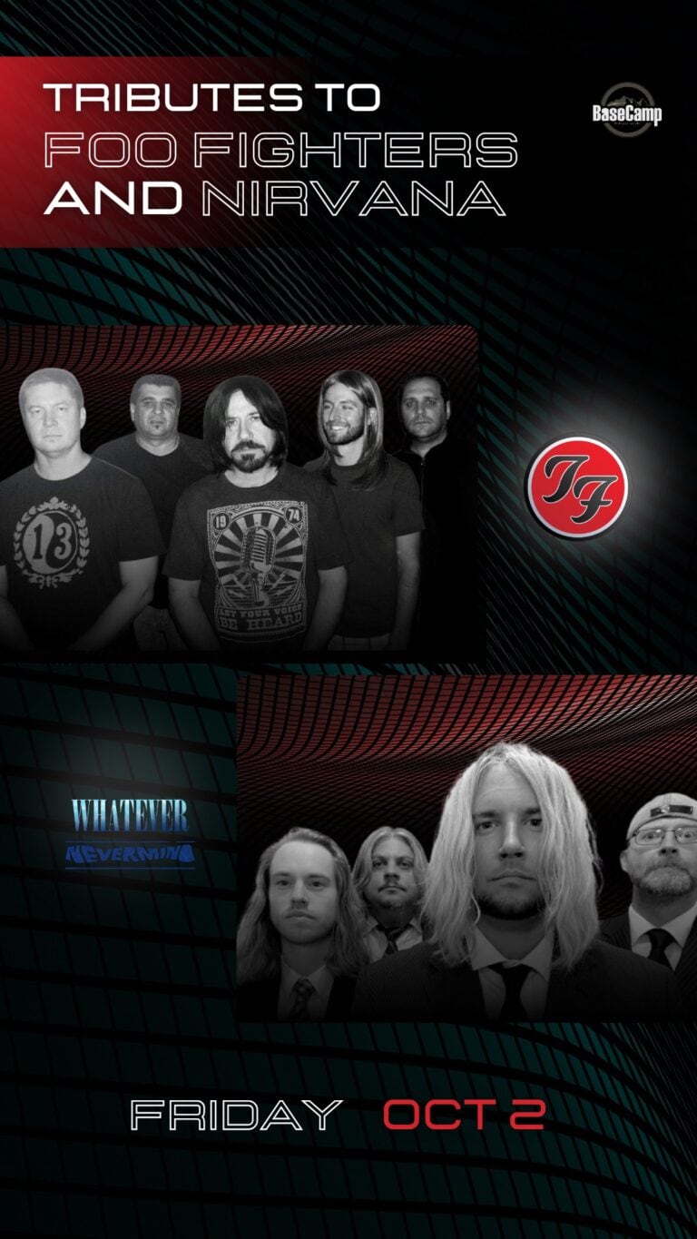 Tributes to Foo Fighters and Nirvana at BaseCamp Pub in Lisle, IL.